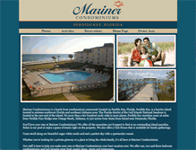 Tablet Screenshot of marinercondo.com